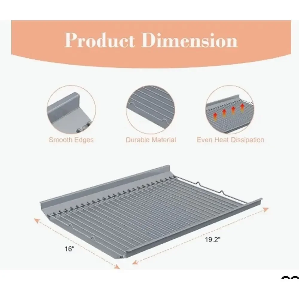 810-0025 Charcoal Ash Pan Replacement Parts Nexgrill 22